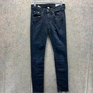Rag & Bone Jeans Women 26 Dark Wash Skinny Stretch Denim Classic Casual